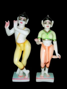 ISKCON Radha Krishna Marble Moorti