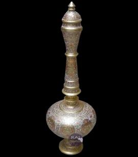 Marble Surahi With Golden Work