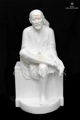 Marble Sai Baba Statue