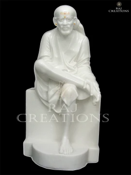 Marble Sai Baba Moorti