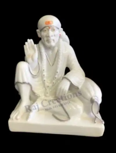 Marble Sai Baba Statue