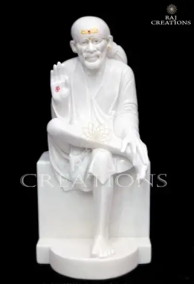 Marble Sai Baba Statue