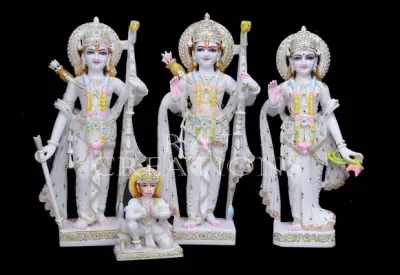 Marble Ram Darbar Statue