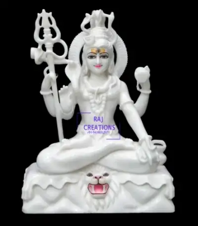 Marble Shiva Statue