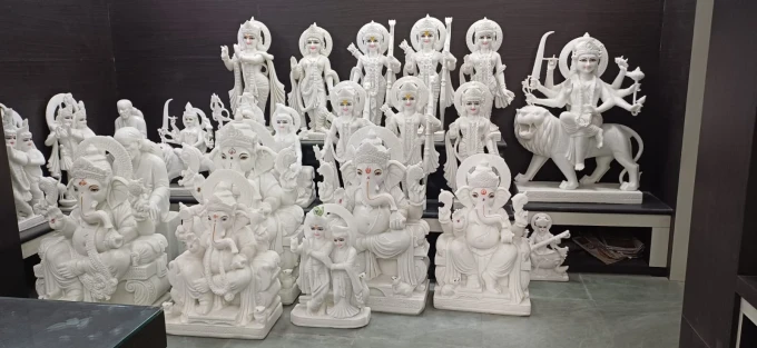 Marble God Idols