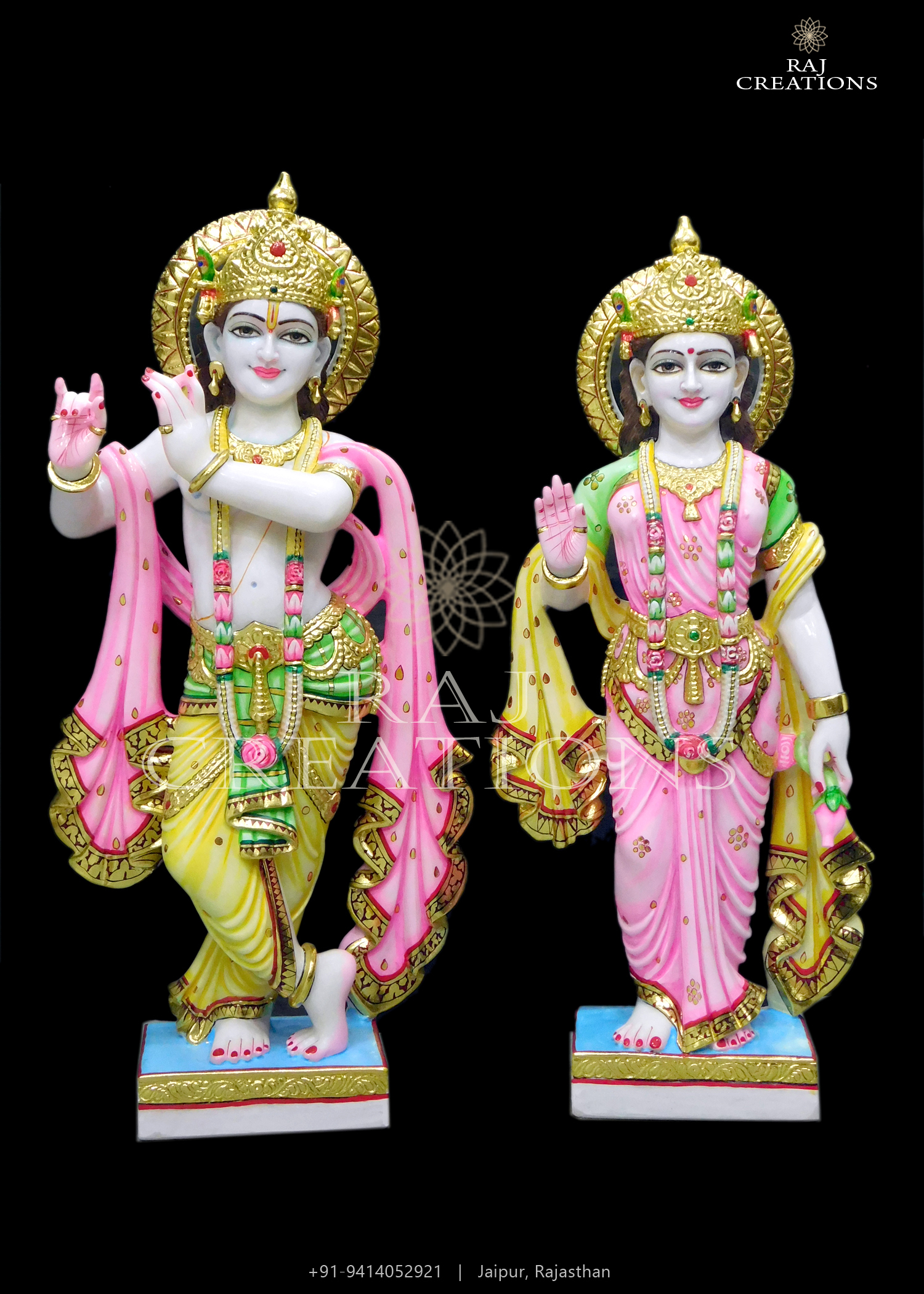 Marble Radha Krishna Statue Manufacturer