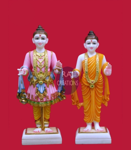Marble Moorti Of Swaminarayan For Temple