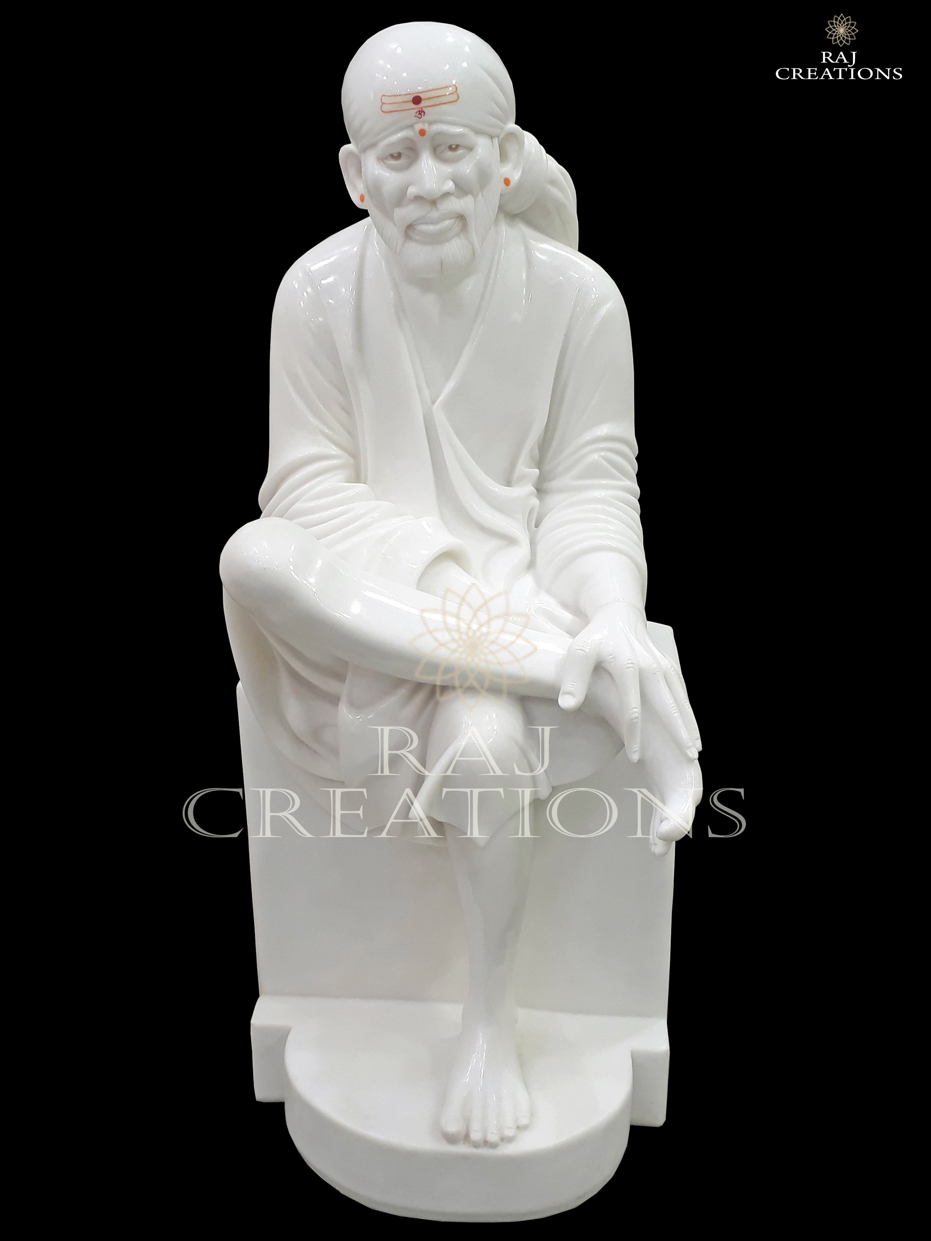 Vietnam Marble Sai Baba Moorti
