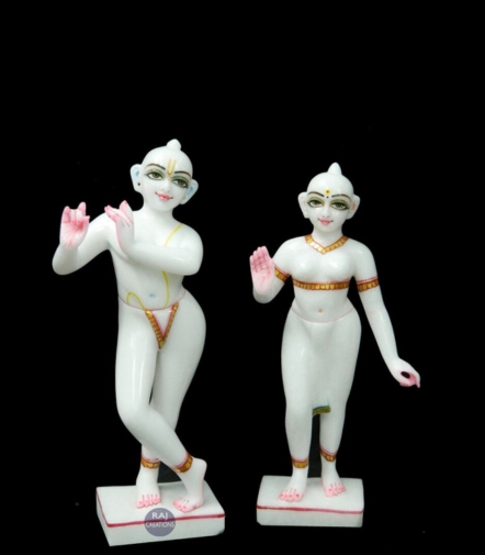 Iskon Marble Moorties For Temple