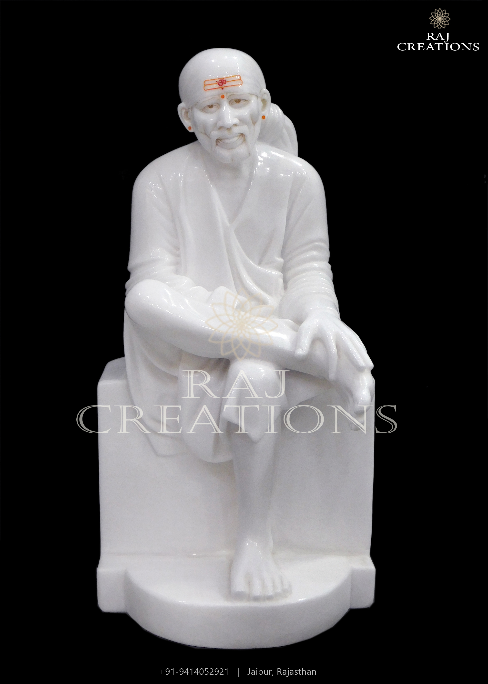 Marble Sai Baba Statue