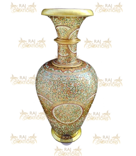 White Marble Flower Pot