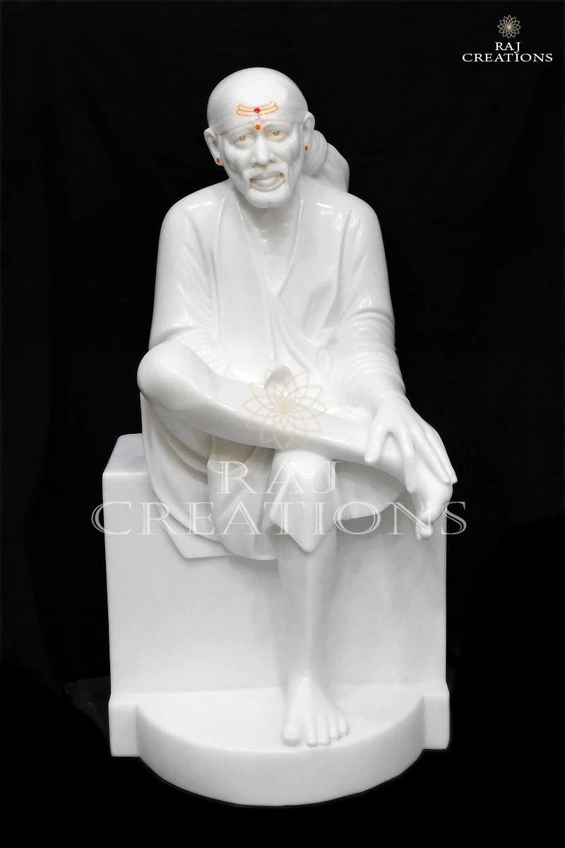 Marble Sai Baba Statue