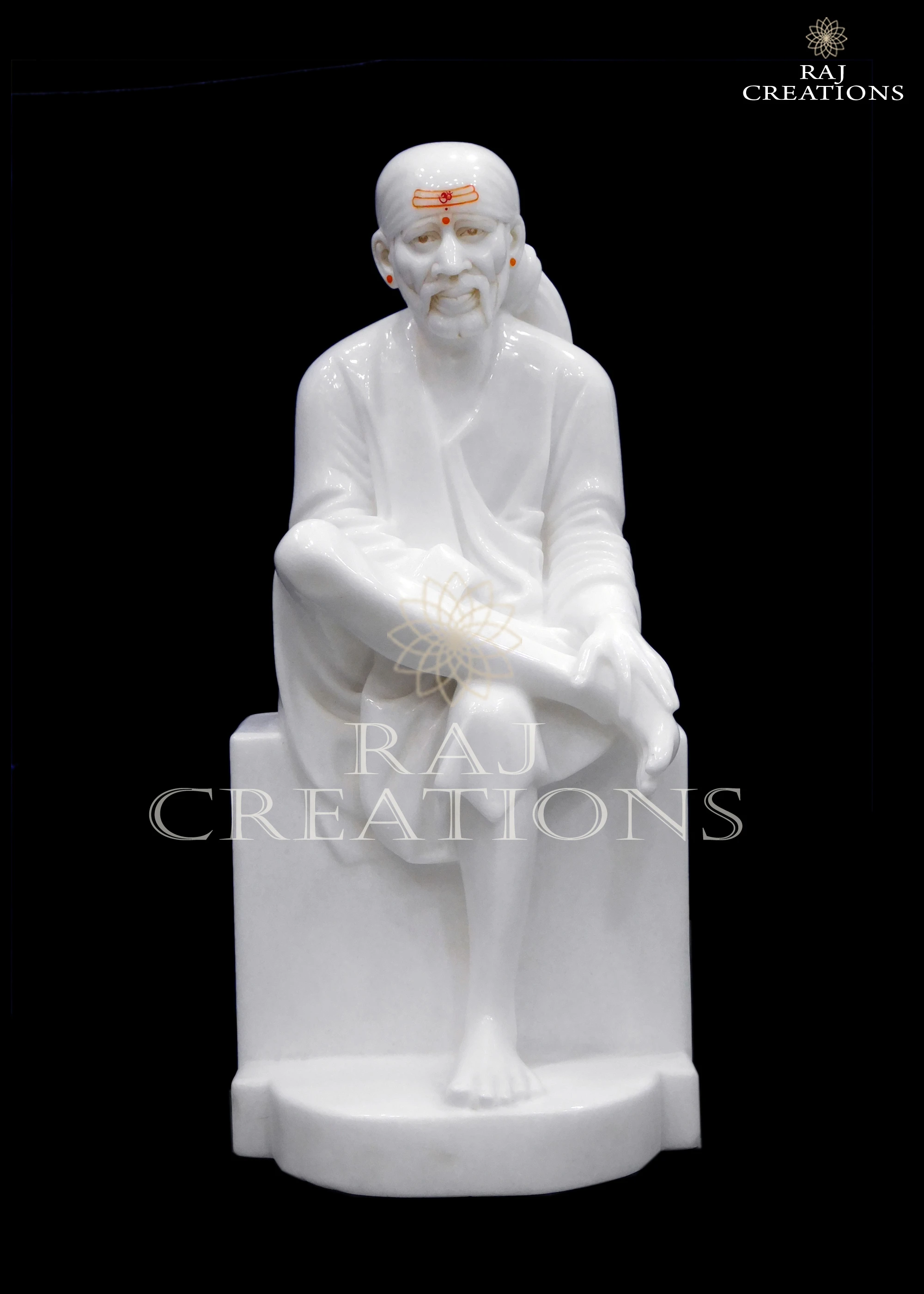 Lord Marble Sai Baba Idol